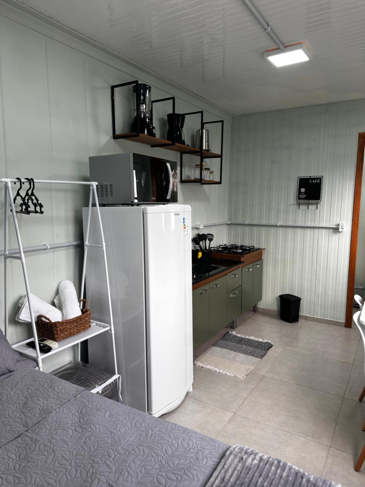 فيلا Kitnet Container Com Garagem ايتابيما المظهر الخارجي الصورة